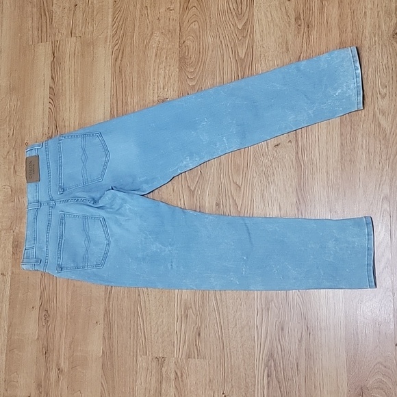 Levis Denizon Taper Distressed Jeans Size 12 - Picture 10 of 12